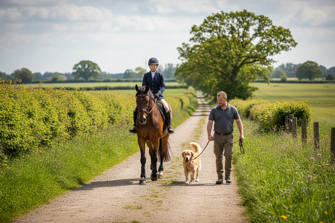 Keeping Your Horse Safe Around Dogs, Livestock & Wildlife: Calm Handling & Smart Prevention
