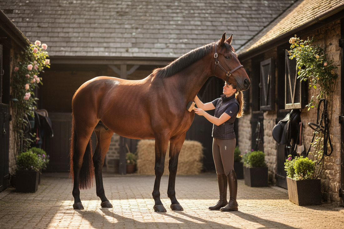 Keeping Your Horse’s Coat Shiny: Grooming, Nutrition & Seasonal Care Tips