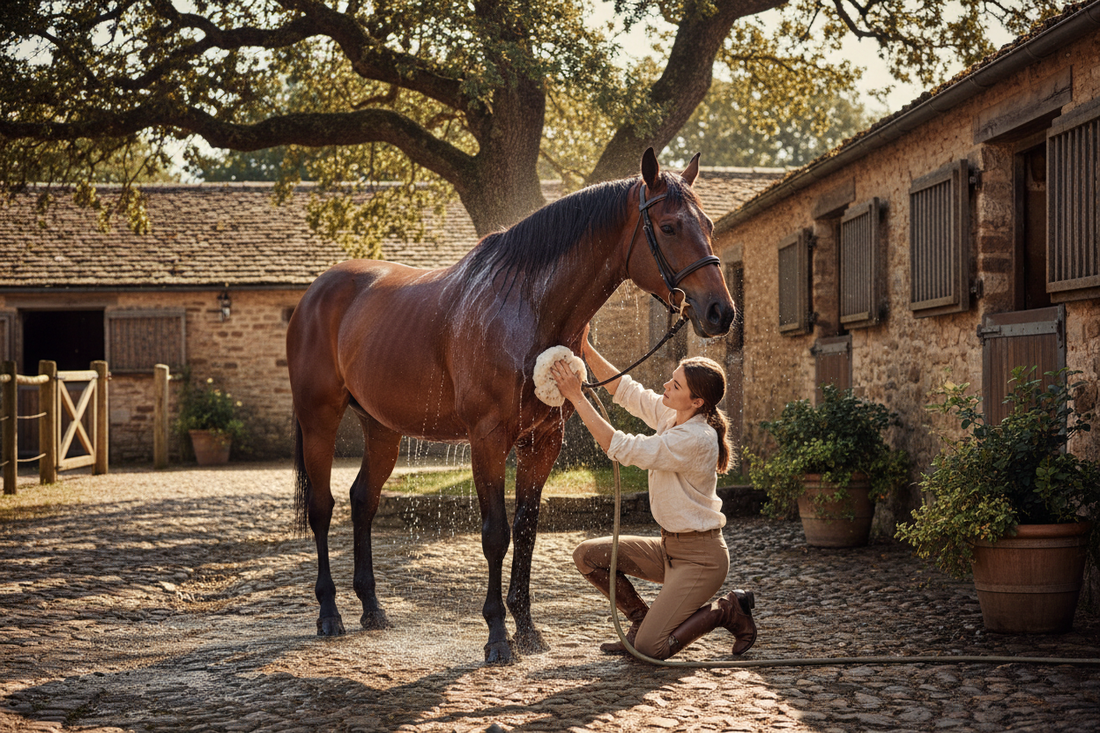 Safe Horse Bathing: Prevent Slips, Skin Irritation & Stress With Calm, Controlled Wash Routines