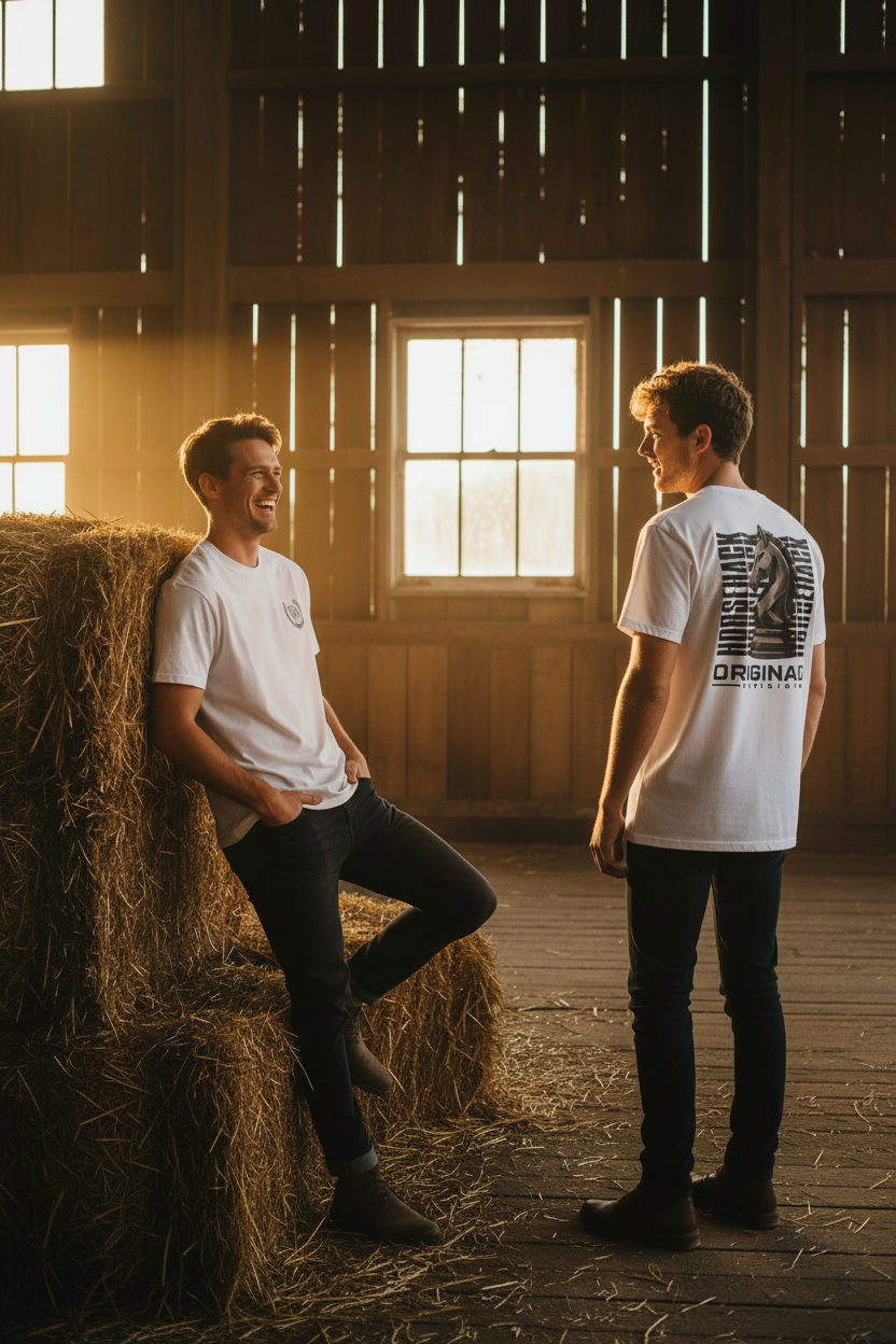 HorseHack Signature Tee Portrait