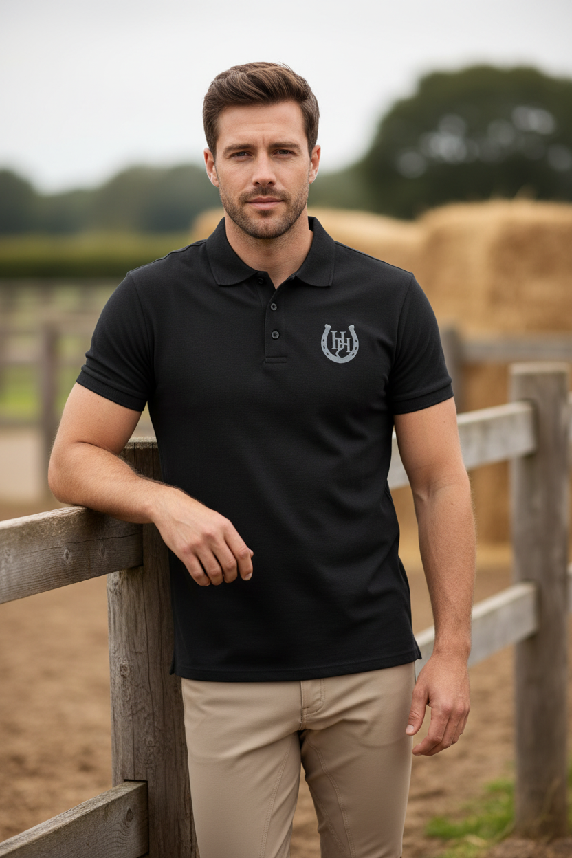The Stable Polo - Men's Lifestyle Shot v2